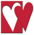 Folk heart medium punch