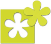 Paper Shapers Family Punch: Retro Flower Large